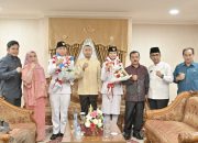 Wagub Sumbr Audy Sambut Dua Paskibraka Asal Sumbar di BIM, Minta Semangatnya Ditularkan