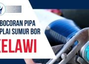 Kebocoran Pipa di Kuranji, Perumda Air Minum Padang Lakukan Perbaikan
