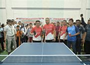 Turnamen Tenis Meja Antar Pelajar Tiga Provinsi Digelar di Solok Selatan