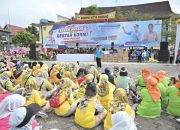 Gubernur Mahyeldi Sebut Senam Massal KORMI Langkah Konkrit Jadikan Masyarakat Sehat