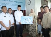Gubernur Mahyeldi Resmikan Listrik Gratis bagi Masyarakat Tanjung Barulak