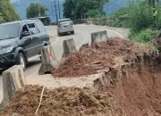 Waspada ! Ada Jalan Terban di Ruas Padang-Bengkulu