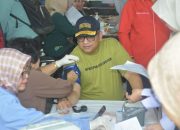 Bantu Sesama, Pj Wako Andree Algamar Launching Donor Darah Massal di Balai Kota