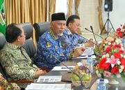 Rapat Kerja dengan Komite I DPD RI, Gubernur Mahyeldi Komit Dukung Program Reforma Agraria