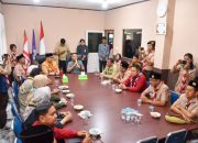 Satu Dispenser dari Audy Joinaldy pada Kunjungan Pengurus Kwarda Sumbar ke Kwarcab Pramuka Padang