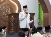 Safari Ramadhan Ke Masjid Al-Madaniy, Gubernur Sumbar Salurkan Bantuan Rp 91 Juta