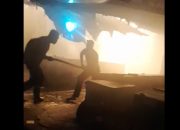 Pasar Sungai Limau Membara, 9 Unit Toko Jadi Abu