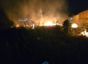 Ancam Pemukiman Warga, Lahan Terbakar di Komplek Dangau Teduh Padang