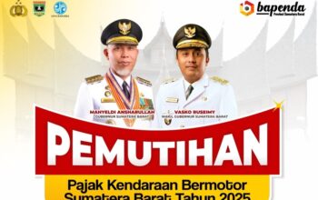 Sumbar Luncurkan Pemutihan Pajak Kendaraan, Menunggak 2 Tahun Lebih, Cukup Bayar 1 Tahun
