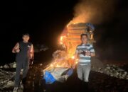 Tim Gabungan Satgas Anti Ilegal Mining Polres Solok Selatan dan Ditkrimsus Polda Sumbar Kembali Laksanakan Penertiban Tambang Ilegal