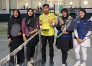 Farah/Nisa Hampir Saja “Manangguangkan”, Menang dengan skor 6-4