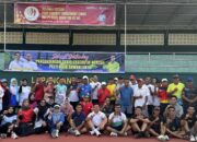 Salurkan Semangat Kompetisi, Puluhan Petenis Ikuti Tenis Eksekutif PELTI Sawahlunto