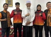 Gubernur Lepas Dua Atlet Teqball ke Pelatnas SEA Games dan Asian Youth Games