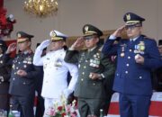 Dankodaeral ll Padang Hadiri Upacara Bendera Peringatan HUT Kemerdekaan RI ke 80 di Istana Gubernuran 