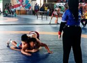 Juara Umum di Depan Mata, Hari Kedua Kejurnas Gulat Kontingen Kota Padang Dulang 6 Emas