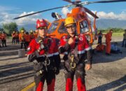 PT Semen Padang Ikut Latihan Gabungan Heli Rescue Basarnas di Padang