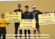 Iqbal Saputra Harumkan Nama Padang Juara Half Marathon di Bali