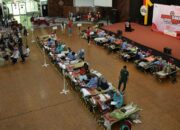 Donor HUT ke-80 RI, PT Semen Padang Kumpulkan 368 Kantong Darah