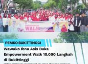 GOW Bukittinggi Gelar Empowerment Walk 10.000 Langkah Perempuan Sehat