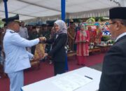 Sertijab Camat Aua Birugo Tigobaleh Hendra Eka Putra Gantikan Hastine Atas Asih