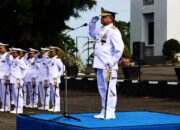 HUT TNI AL ke-80, Amanat KSAL Melalui Dankodaeral II Sebut Kehadiran KRI Brawijawa – 320 Kebanggaan Bersama
