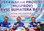 Konsolidasi Musprov PBVSI Sumbar, Epi Kampai jadi Pimpinan Sidang