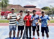 Tumbangkan Gianyar, Pasangan Bagas Krisnamurti dan Ari Sanjaya Bawa Tenis Beregu Putra Badung Raih Medali Emas  Porprov Bali 2025