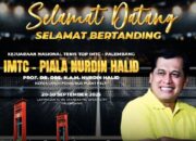 Venue Kejurnas Tenis TDP IMTC-Piala Nurdin Halid di Jakabaring Sport City Palembang