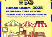 Layani Kebutuhan Peserta, Beragam Kuliner Disajikan di Venue Tenis Piala Kapolda