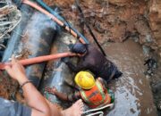 Perumda AM Padang Lakukan Perbaikan Pipa DN 25, Ada Gangguan Suplay di Kuranji