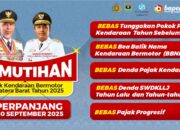 Sampai 30 September 2025, Pemutihan Pajak Kendaraan Bermotor di Sumbar Diperpanjang