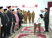 Sekdaprov Sumbar Lantik 53 Pejabat Administrator dan Pengawas