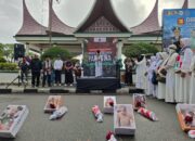 Aksi Bukittinggi Bela Palestina Resmi Dibuka Dalam Car Free Day