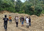 Polres Solok Selatan Kembali  Penertiban Lokasi Tambang Emas