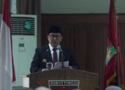 Wako Bukittinggi Sampaikan Jawaban atas Pandangan Umum Fraksi DPRD Terhadap Raperda Perubahan Kedua Tentang Pembentukan dan Susunan Perangkat Daerah