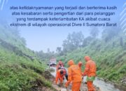 Cuaca Ekstrem Ganggu Lintas KA Sumbar, KAI Alihkan Perjalanan Sementara
