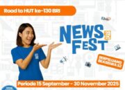 BRI NewsFest 2025 Hadirkan Kompetisi Nasional dengan Hadiah Fantastis