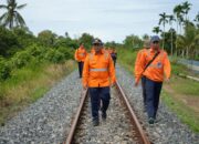 Jelang Nataru, KAI Divre II Sumbar Perketat Keselamatan Jalur Padang–BIM