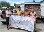 Gubernur Sumbar Terima Bantuan Kemanusiaan dari PT Padang Raya Cakrawala dan PT Tidar Kerinci Agung