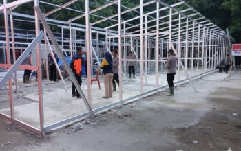 Gunakan Semen Padang, 181 Huntara Dibangun Pascabencana di Tiga Kabupaten di Sumbar