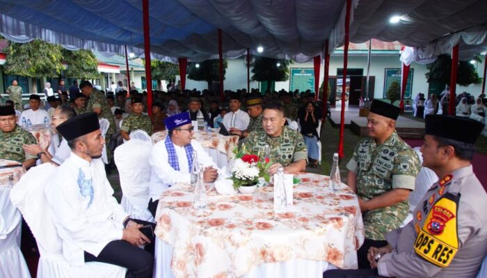 Pangdam XX/TIB Safari Ramadhan di Tanah Datar