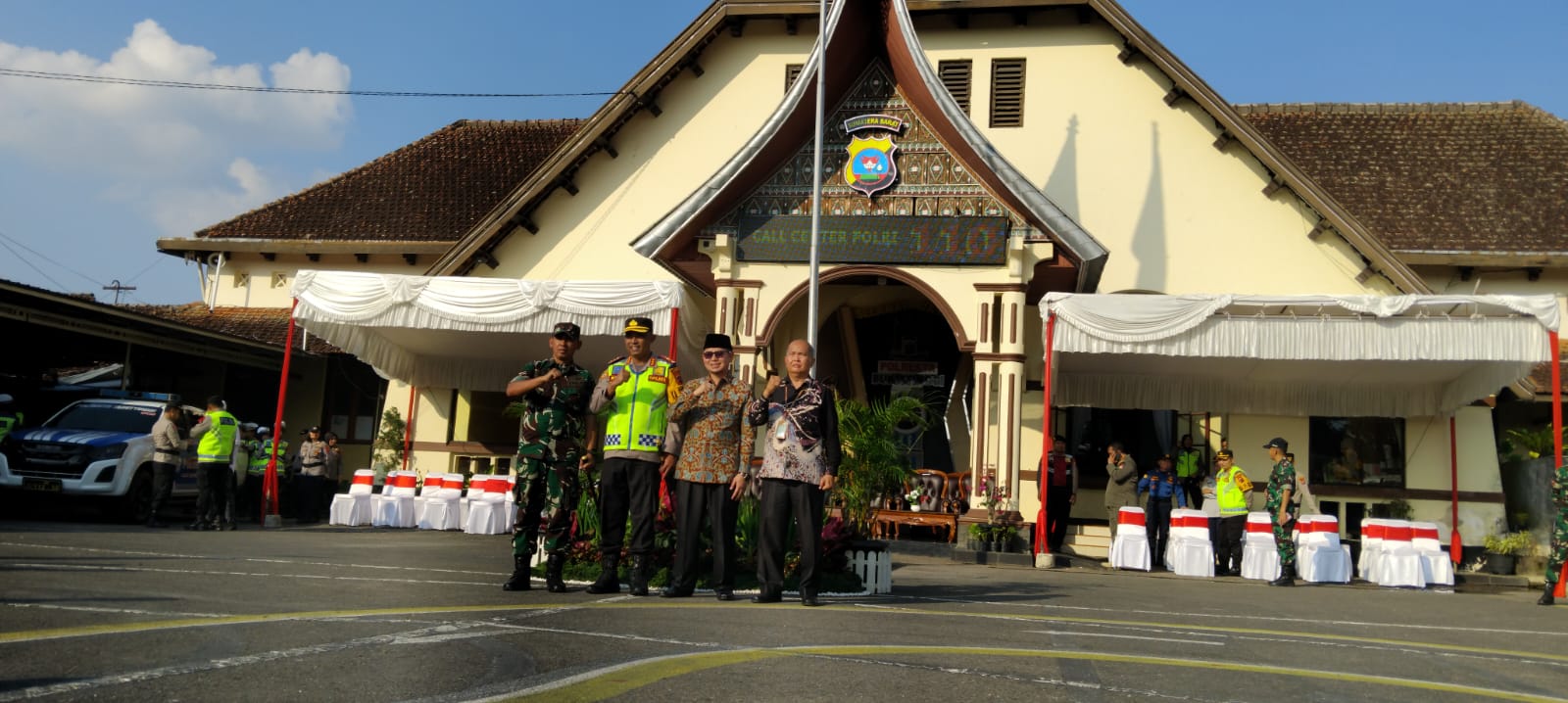 Kombes Pol Ruly Indra Wijayanto Pimpin Apel Gelar Pasukan Kegiatan Operasi Ketupat 2026