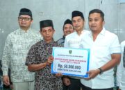 Safari Ramadan, Wagub Sumbar Salurkan Bantuan untuk Dua Masjid di Solsel