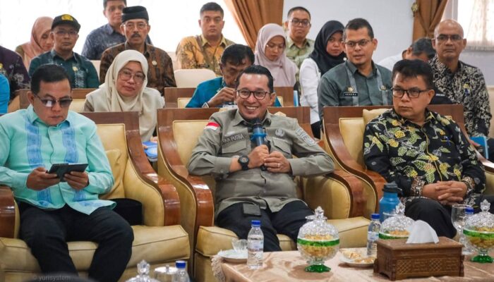 Bupati Eka Putra Gelar Pertemuan Awal dengan BPK Secara Virtual