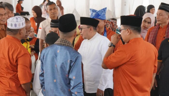 Bupati Eka Putra Sambut Perantau Talang Tangah Sungai Tarab