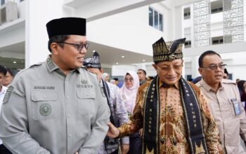 Wabup Ahmad Fadly Dampingi Menag Resmikan Gedung Kuliah Terpadu UIN MY Batusangkar