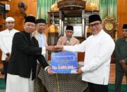 Hari kedua, Wako Ramlan Pimpin TSR 1 Bersilaturrahmi ke Masjid Jami’ Tigo Baleh