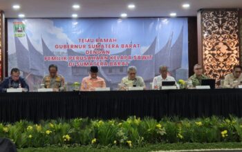 Lirik Potensi PAD, Pemprov Sumbar Bahas Pajak Air Permukaan Bersama Pengusaha Sawit