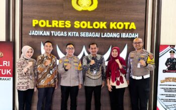 Pasca Lebaran, BRI Solok Perkuat Sinergi dengan Polres Solok Kota