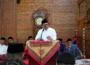 Wako Ramlan Nurmatias Pimpin TSR 1 di Masjid Jami’ Mandiangin